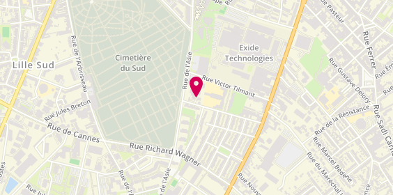 Plan de Alertelec, 24 Rue Eugene Vermersch, 59000 Lille