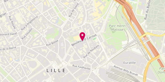 Plan de Hello borne : Installateur borne de recharge, 38 Boulevard Carnot, 59000 Lille