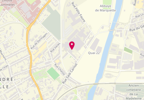 Plan de Ecelec, 42 Rue de la Filature, 59350 Saint-André-lez-Lille