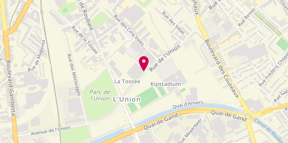 Plan de Hbr elec france, 59 Rue de l'Union, 59200 Tourcoing