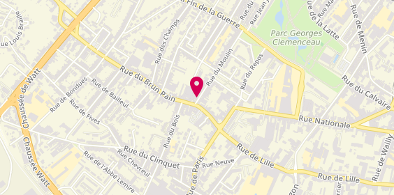 Plan de WISSOCQ Frédéric, 15 Rue Moulin, 59200 Tourcoing