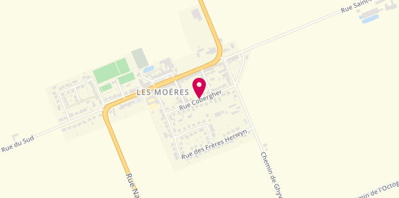Plan de LEROOY Hervé, Les Moeres 14 Rue Cobergher, 59122 Ghyvelde