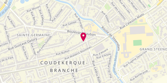 Plan de I.D.E Installation Dépannage Electrique, 187 Rue Buffon, 59210 Coudekerque-Branche