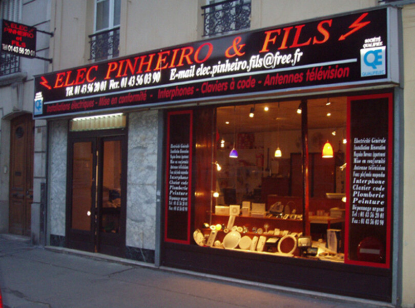 Elec Pinheiro & Fils - 75011 Paris